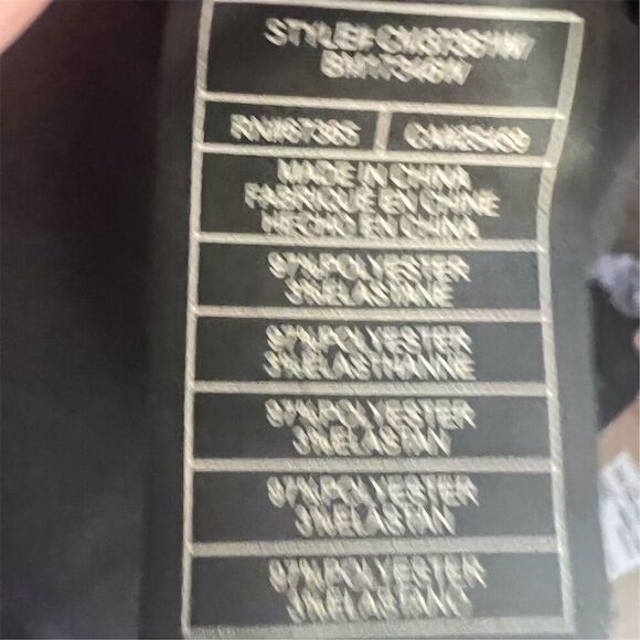 BB Dakota Women's Size 2XL Black Open Wide Leg Pants Elastic Waistband Flowy - Picture 7 of 8